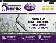 Tablet Screenshot of fondatech.com